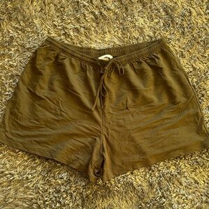 H&M Olive Green Athletic Shorts